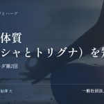 自分の体質（ドーシャとトリグナ）を知る｜アーユルヴェーダ第2回